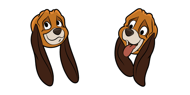 The Fox and the Hound Сoppercustom cursor pack