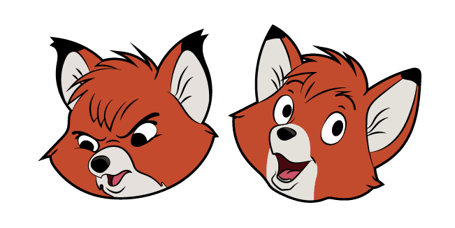 The Fox and the Hound Todcustom cursor pack