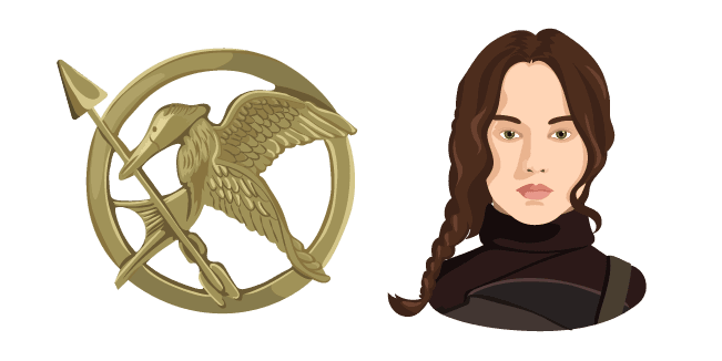 The Hunger Games Katniss Everdeencustom cursor pack