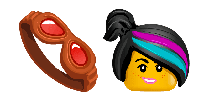 The LEGO Movie Wyldstylecustom cursor pack