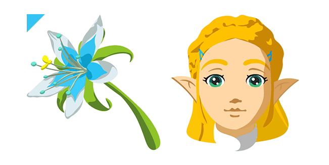 The Legend of Zelda Princess Zeldacustom cursor pack