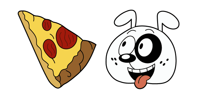 The Loud House Charles and Pizzacustom cursor pack