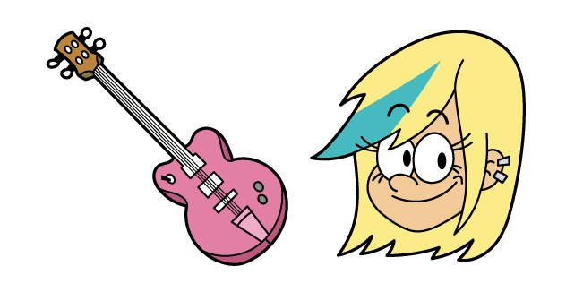 The Loud House Sam Sharp and Guitarcustom cursor pack