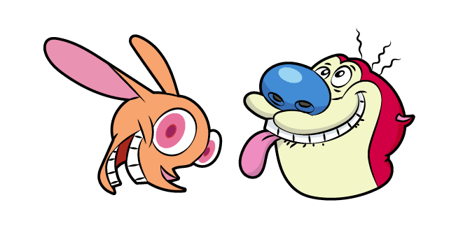 The Ren & Stimpy Show Ren and Stimpycustom cursor pack