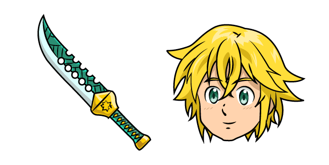 The Seven Deadly Sins Meliodas Lostvayne custom cursor pack