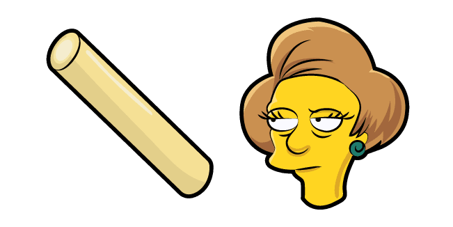 The Simpsons Edna Krabappelcustom cursor pack