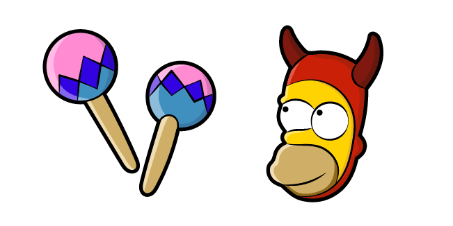 The Simpsons Evil Homer Simpsoncustom cursor pack