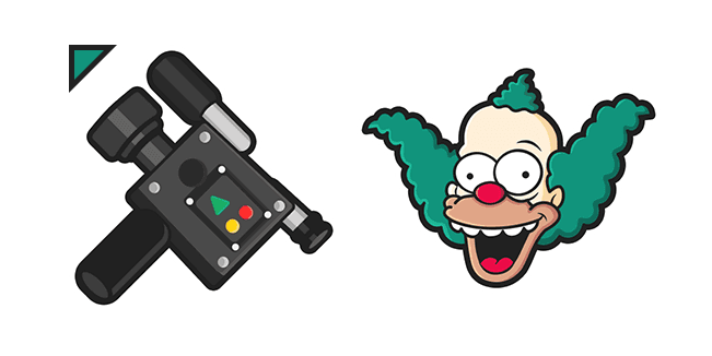 The Simpsons Krusty the Clown Video Cameracustom cursor pack