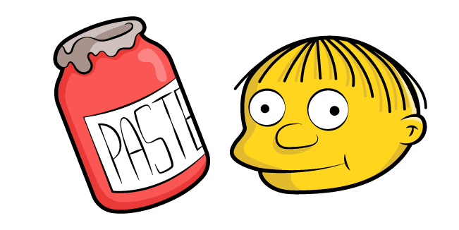 The Simpsons Ralph Wiggum Pastecustom cursor pack