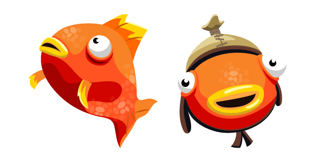 Tiko Fishstick and Orange Floppercustom cursor pack