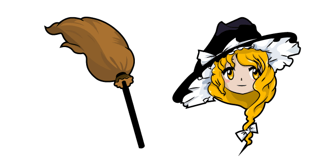 Touhou Project Marisa Kirisamecustom cursor pack