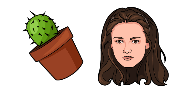 Twilight Bella Swan and Cactuscustom cursor pack