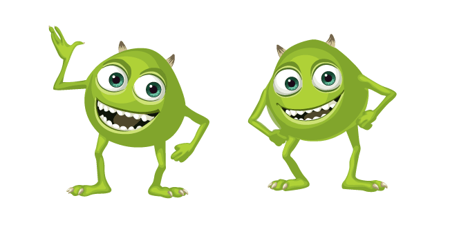 Two Eyed Mike Wazowski Memecustom cursor pack