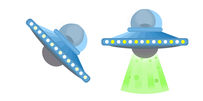 UFO Flying Saucercustom cursor pack