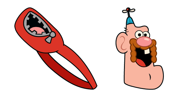 Uncle Grandpa and Belly Bagcustom cursor pack