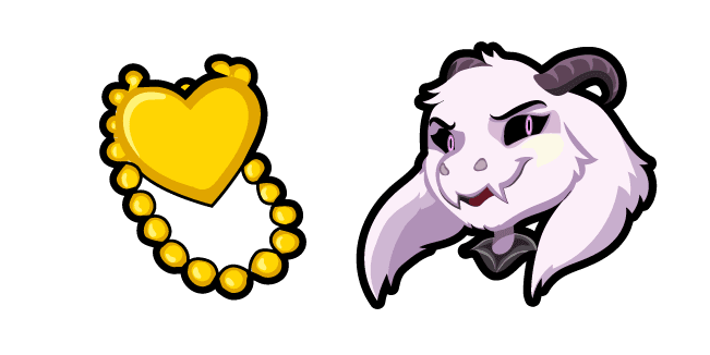 Undertale Asriel Dreemurr God of Hyperdeathcustom cursor pack