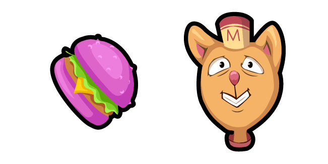 Undertale Burgerpants and Glamburgercustom cursor pack