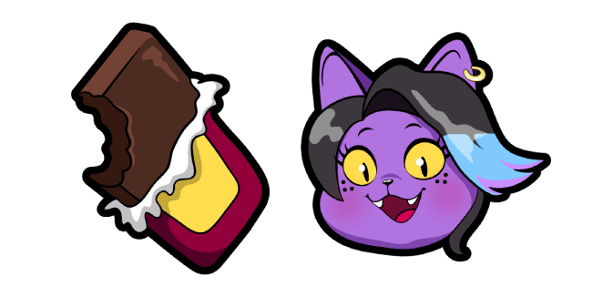 Undertale Cattycustom cursor pack