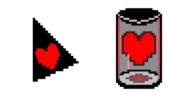 Undertale Determination Soulcustom cursor pack