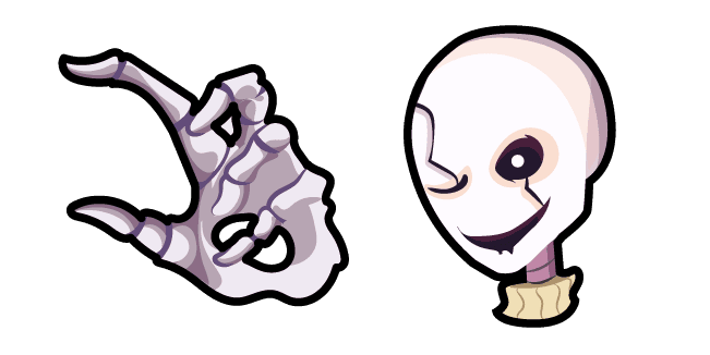 Undertale W. D. Gastercustom cursor pack