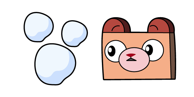 Unikitty! Theodore and Snowballscustom cursor pack