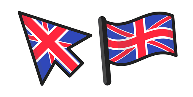 United Kingdom Flagcustom cursor pack