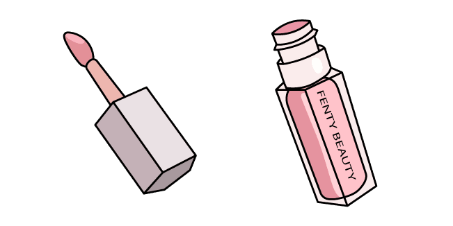 VSCO Girl Lip Gloss Fenty Beautycustom cursor pack