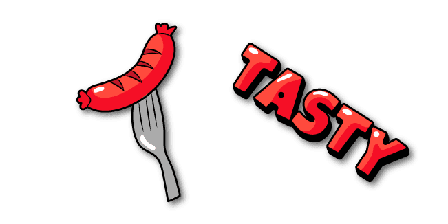 VSCO Girl Red Sausage and Tastycustom cursor pack