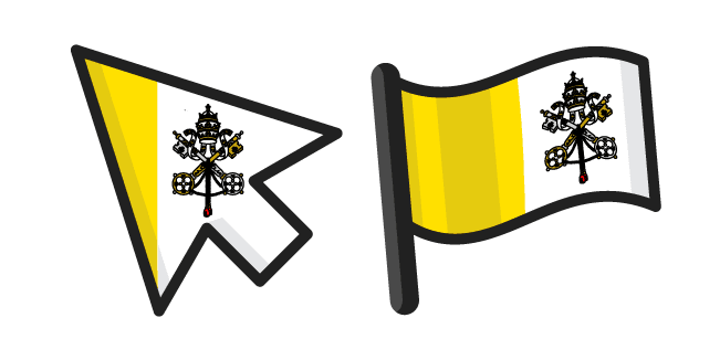 Vatican City Flagcustom cursor pack