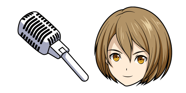 Vocaloid Meiko and Microphonecustom cursor pack