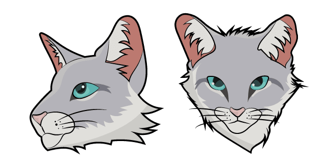 Warrior Cats Bristlefrostcustom cursor pack