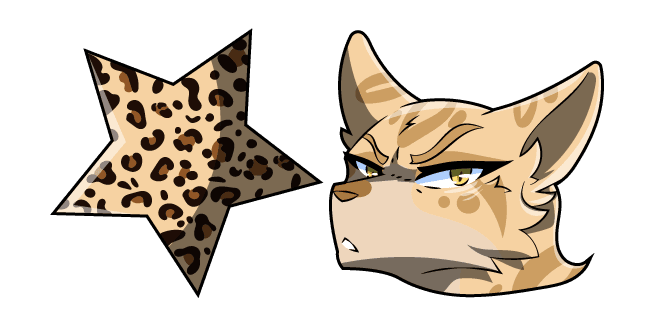 Warrior Cats Leopardstarcustom cursor pack