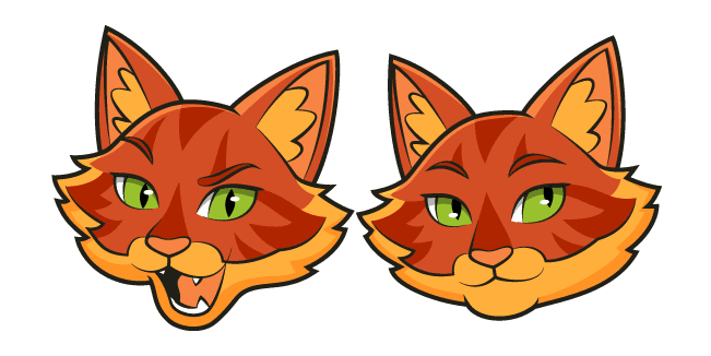 Warrior Cats Squirrelflightcustom cursor pack