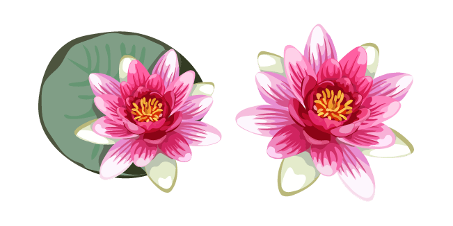 Water Lilycustom cursor pack