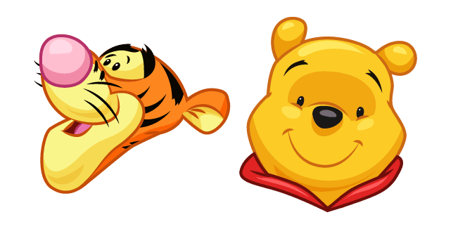 Winnie the Pooh and Tiggercustom cursor pack