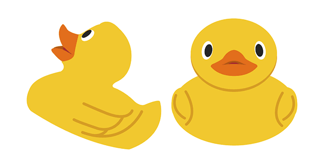 Yellow Duckcustom cursor pack