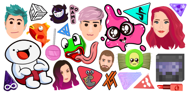 YouTubers cursor collection