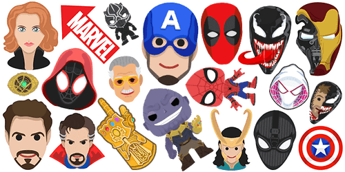 Marvel Comics cursor collection