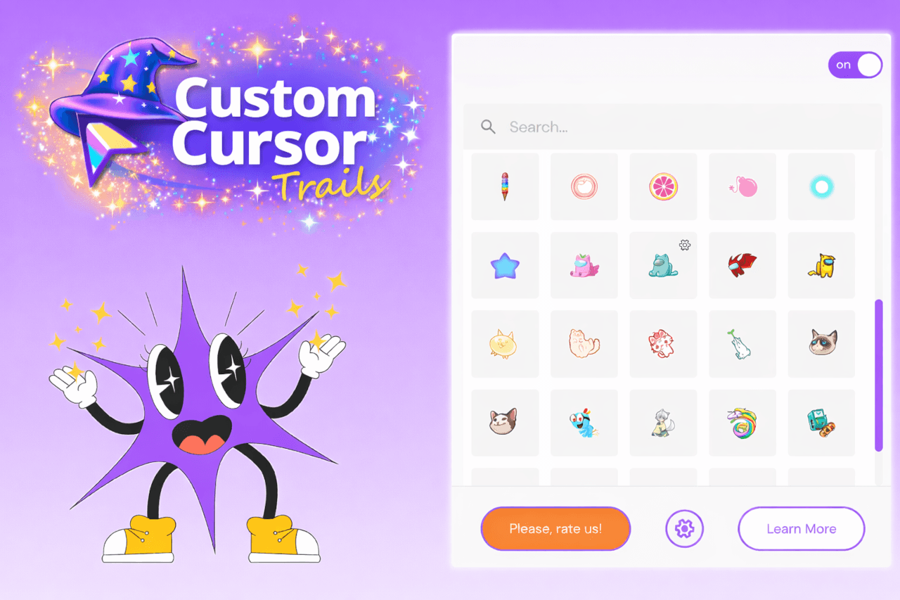 Custom Cursor Trails Product
