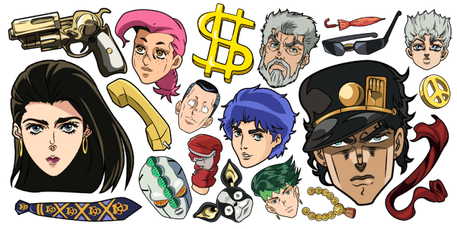 JoJo's Bizarre Adventure cursor collection
