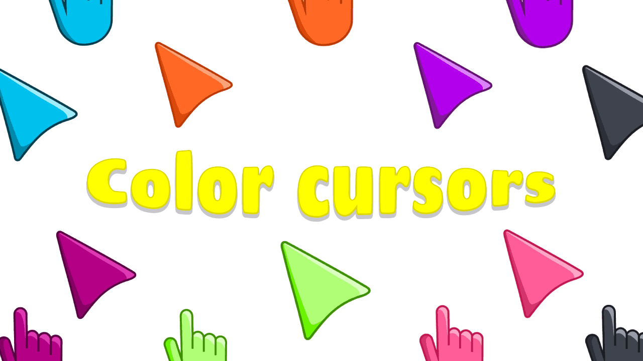 Color cursors