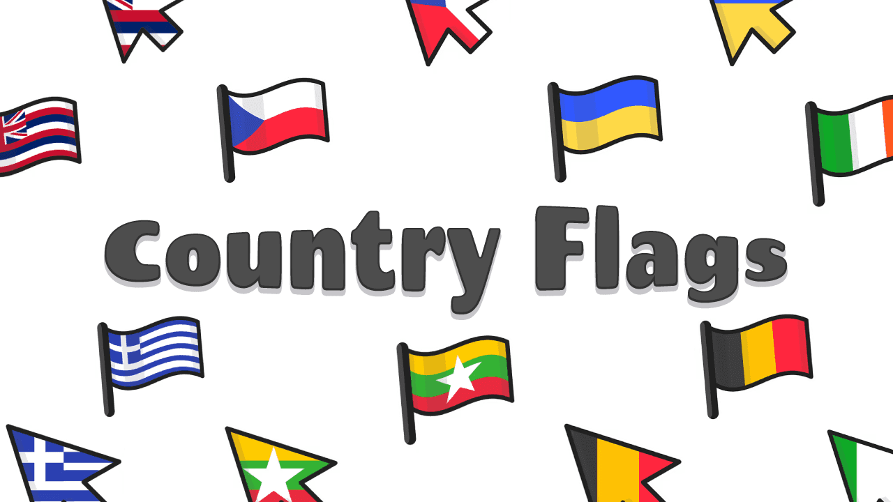 Country Flags cursors