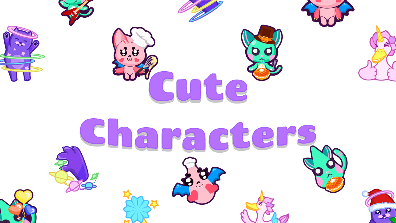 Cute Characters cursors