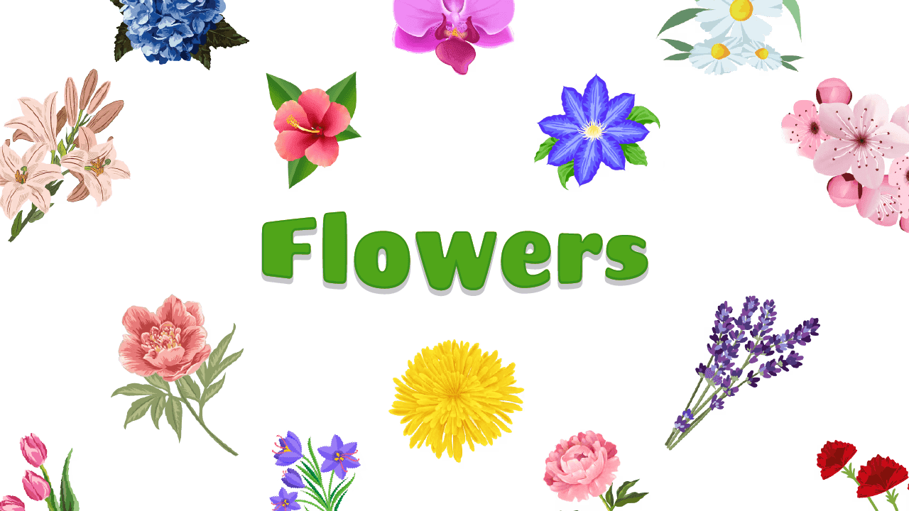 Flowers cursors