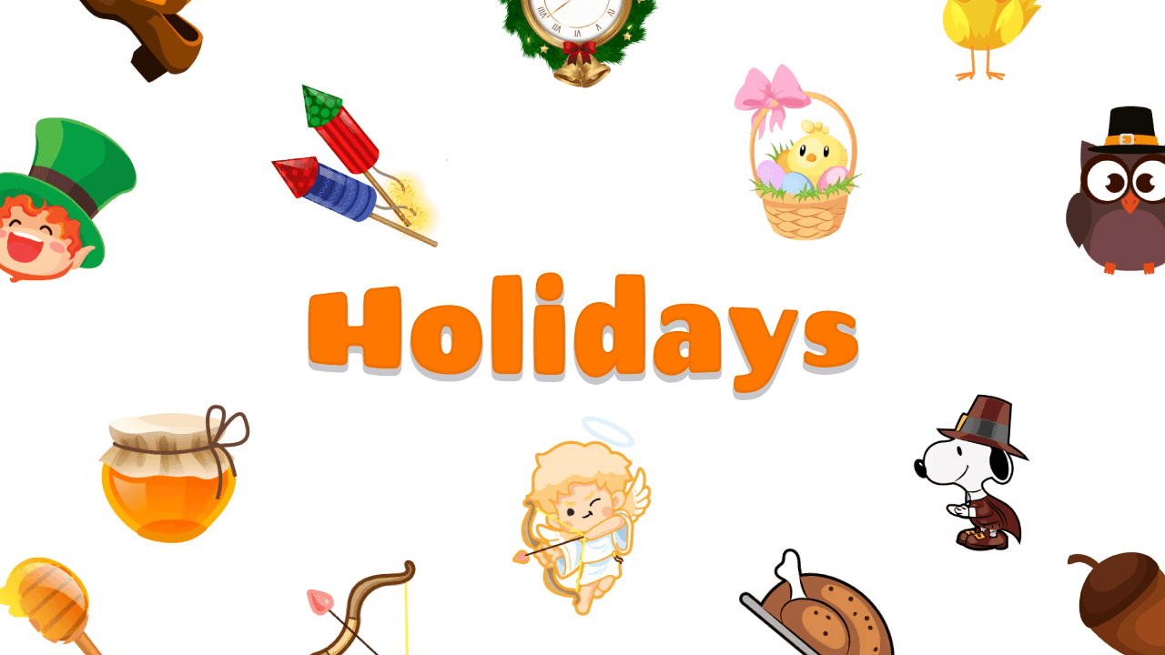 Holidays cursors