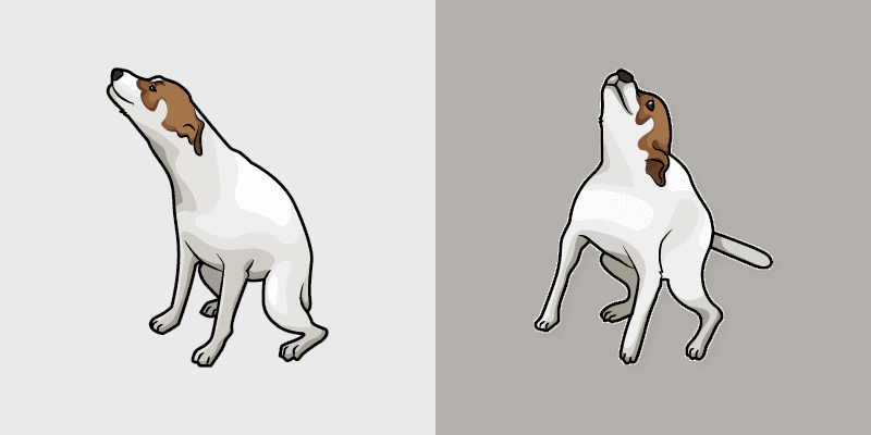 Brazil Dog Dance Cute Cursor Pack