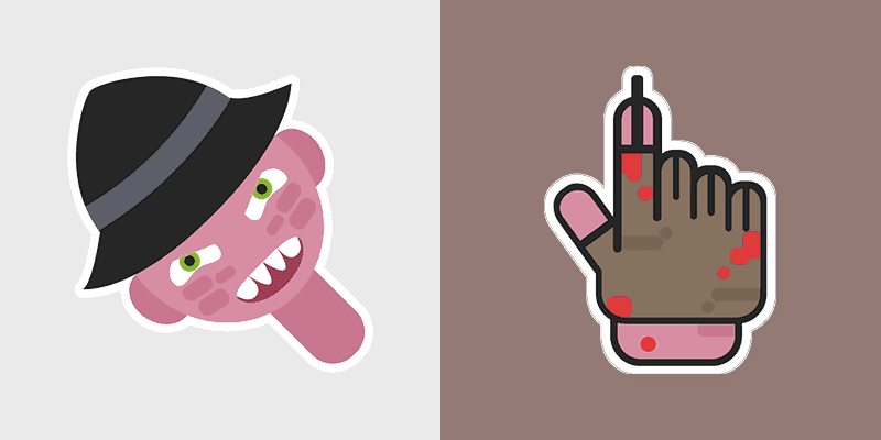 Freddy's Frightful Cursor Pack