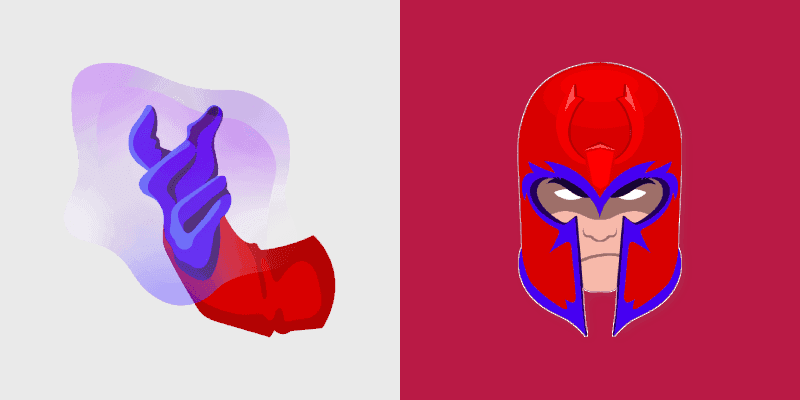 Magneto Marvel Custom Cursor Pack