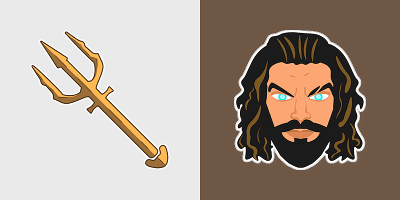 Custom Cursor Aquaman Pack