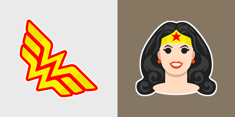 Wonder Woman Custom Cursor Pack